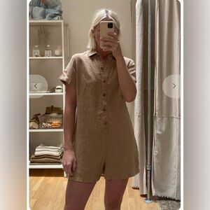 Jungmaven polo romper - black